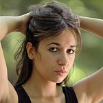 Lila in forest