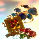 Bijoux en bleu