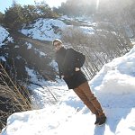 Snow.