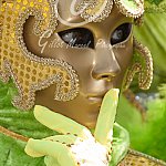 Masque de Venise Jardin d'Annevoie Belgique
