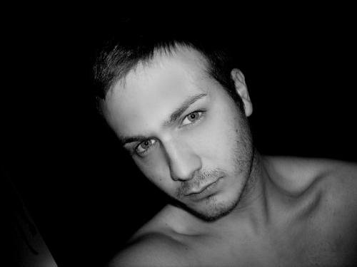 noir et blanc visage
