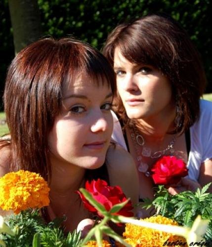 dans les fleurs...