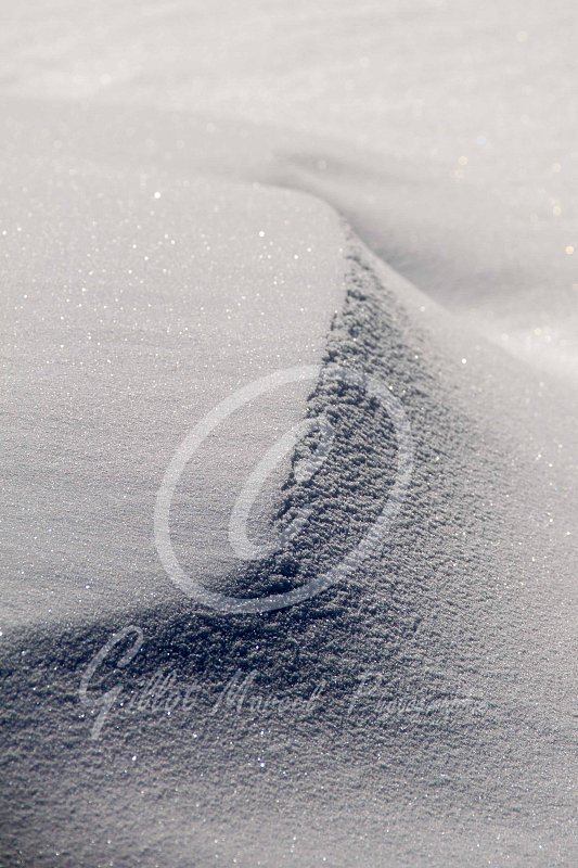 La neige de Mars