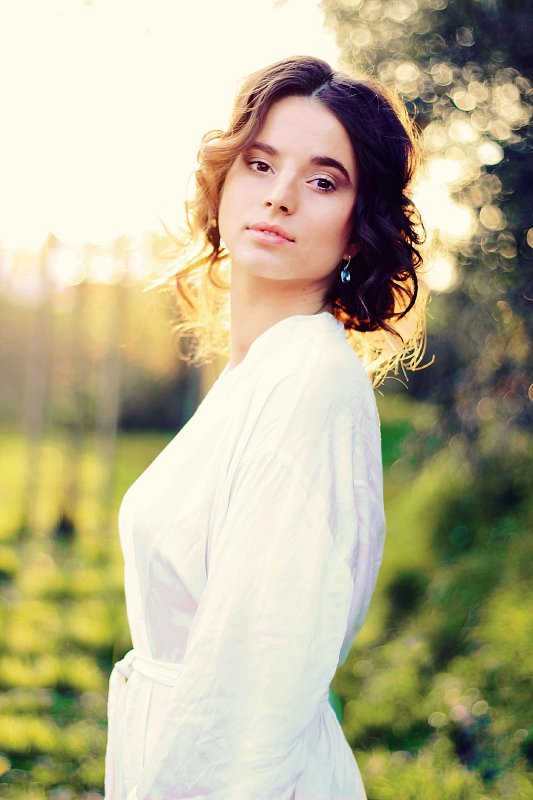Lumière du soir.