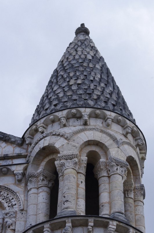 Poitiers, Notre Dame la Grande, clocher