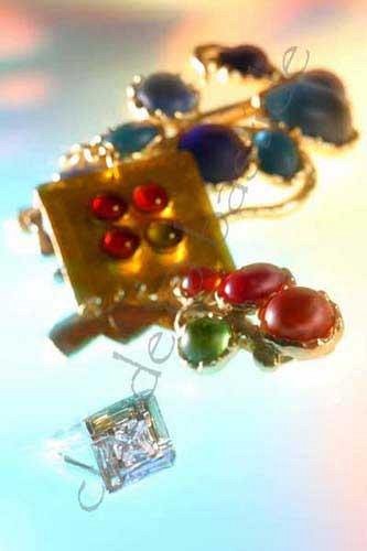 Bijoux en bleu